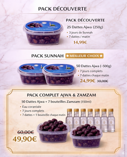 Dattes Ajwa Exclusivité Medine