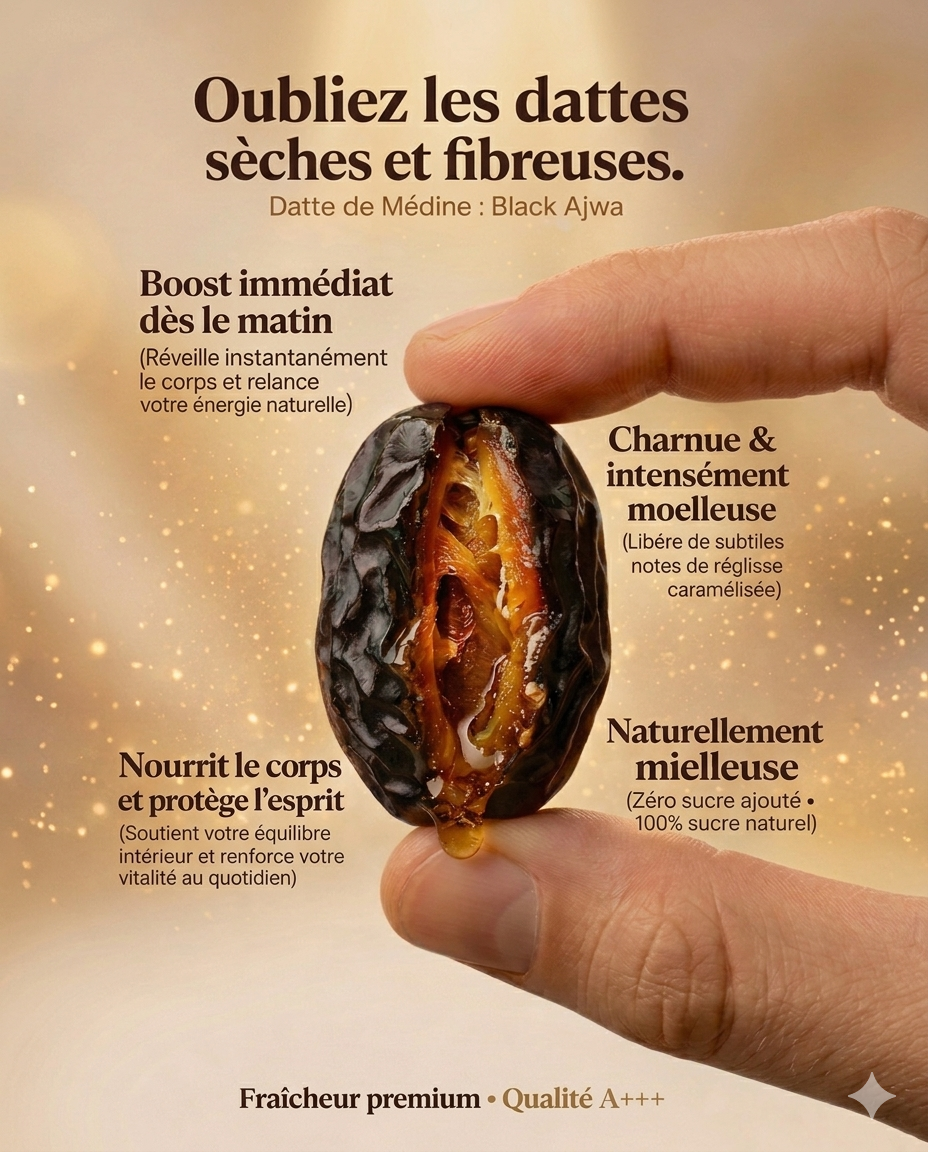 Dattes Ajwa Exclusivité Medine
